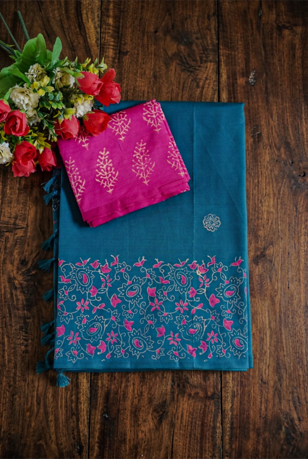 KCS Handloom Southcottonmix Saree's