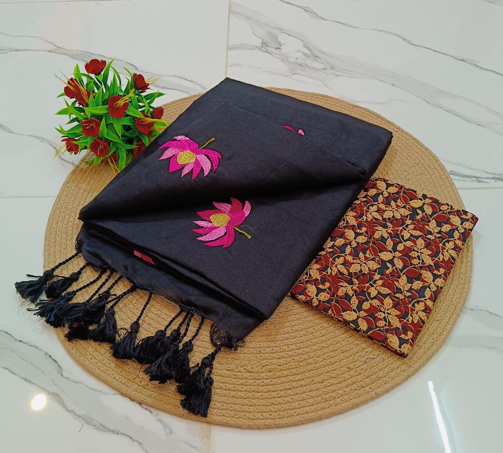 KCS Handloom Khadi Cotton  Saree