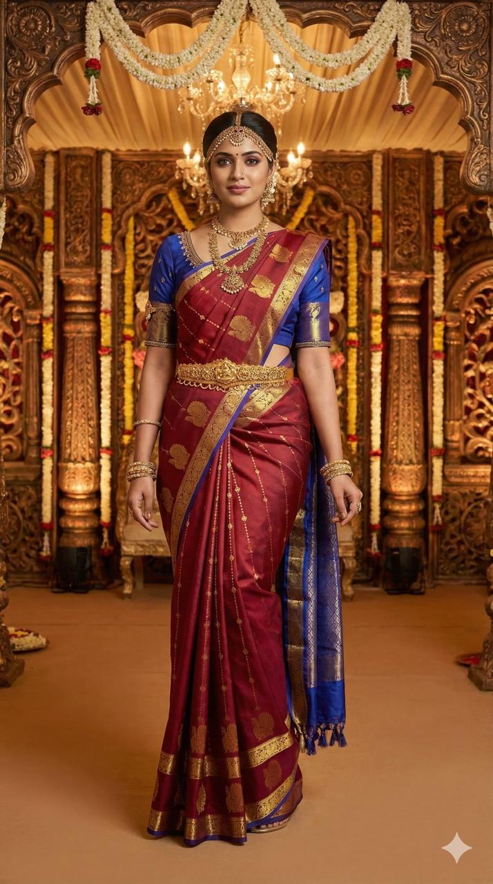 🍁 KCS kanchipuram Laxury Elite  Sarees🍁