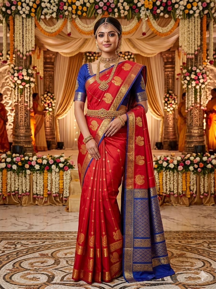 🍁 KCS kanchipuram Laxury Elite Sarees🍁