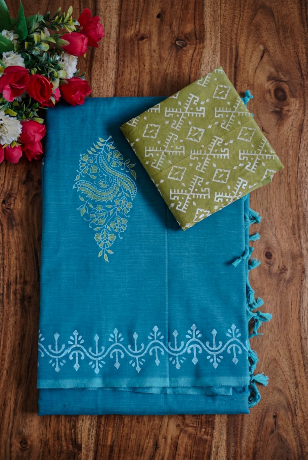 KCS Handloom Southcottonmix Saree's