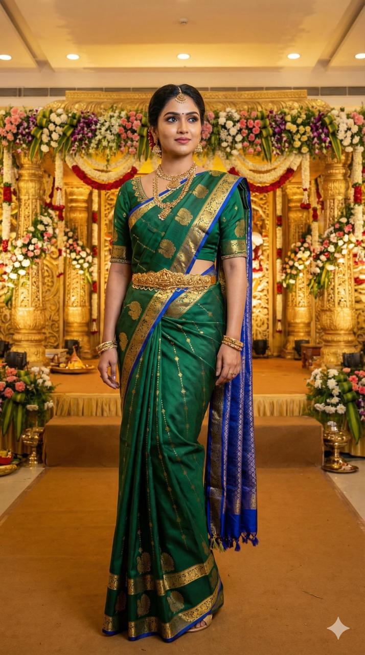 🍁 KCS kanchipuram Laxury Elite  Sarees🍁