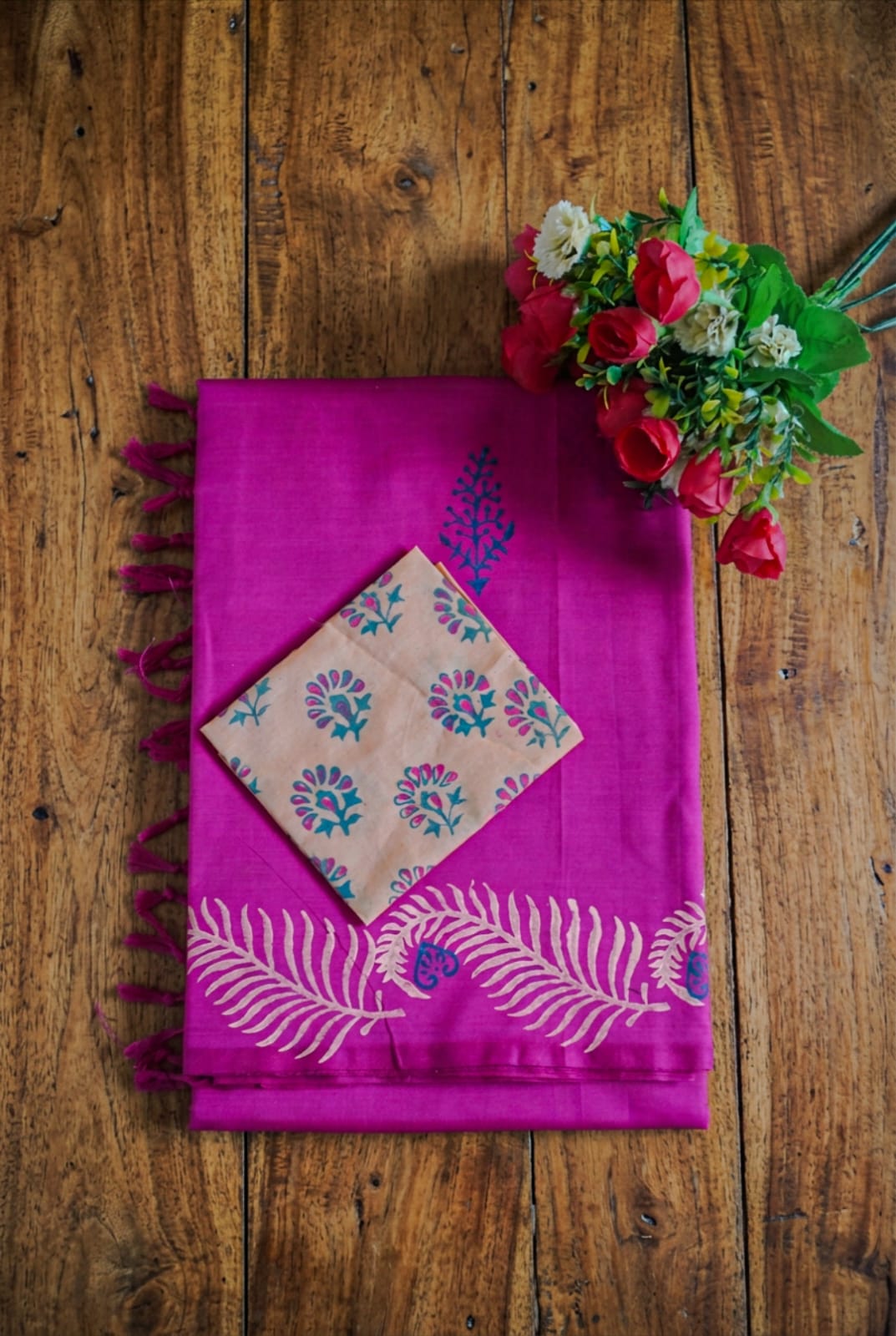 KCS Handloom Southcottonmix Saree's
