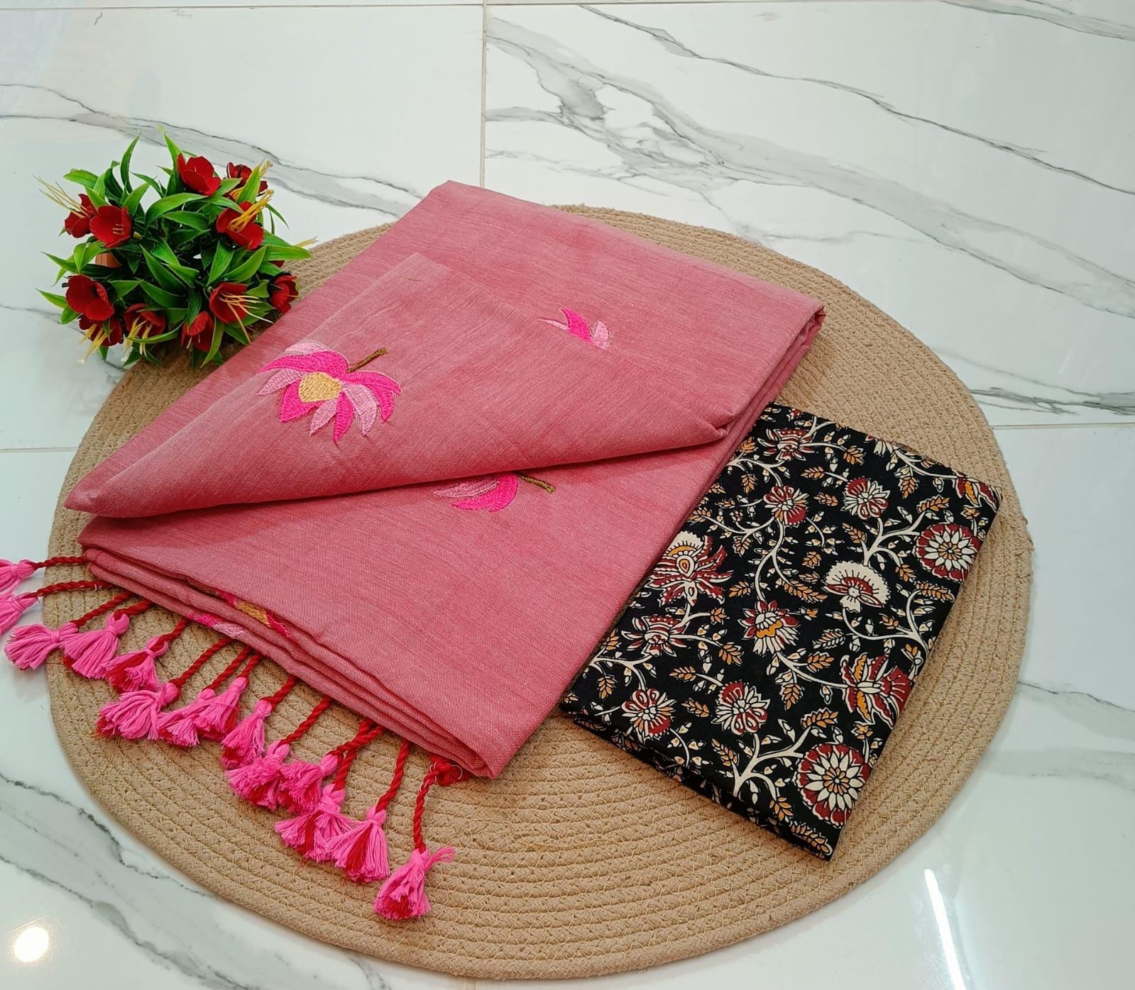 KCS Handloom Khadi Cotton  Saree