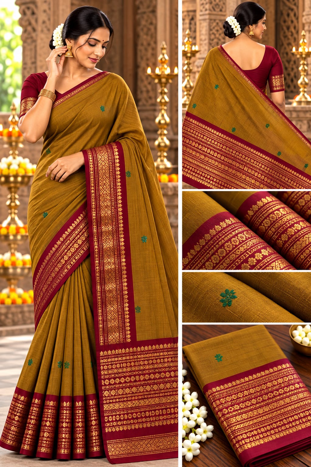 🧵 KCS KANCHI COTTON SARESS🧵
