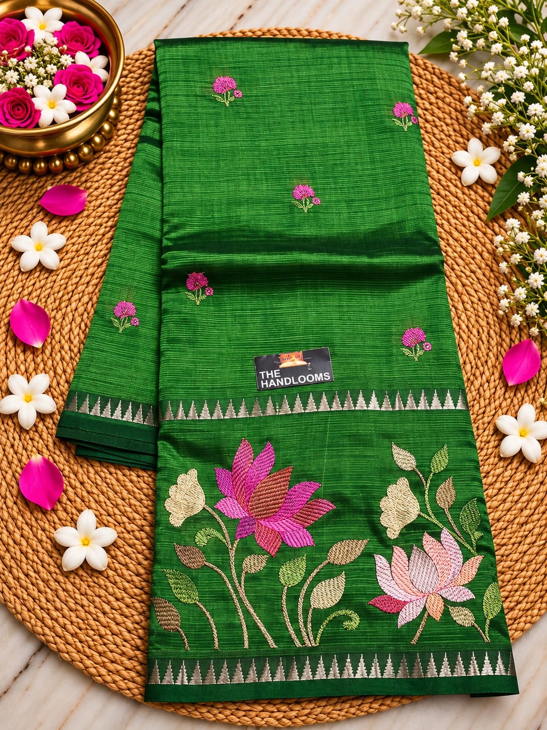 KCS Mangalagiri Pure Handloom Orginal Pattu By Cotton (orginal Handloom pattu sarees)
