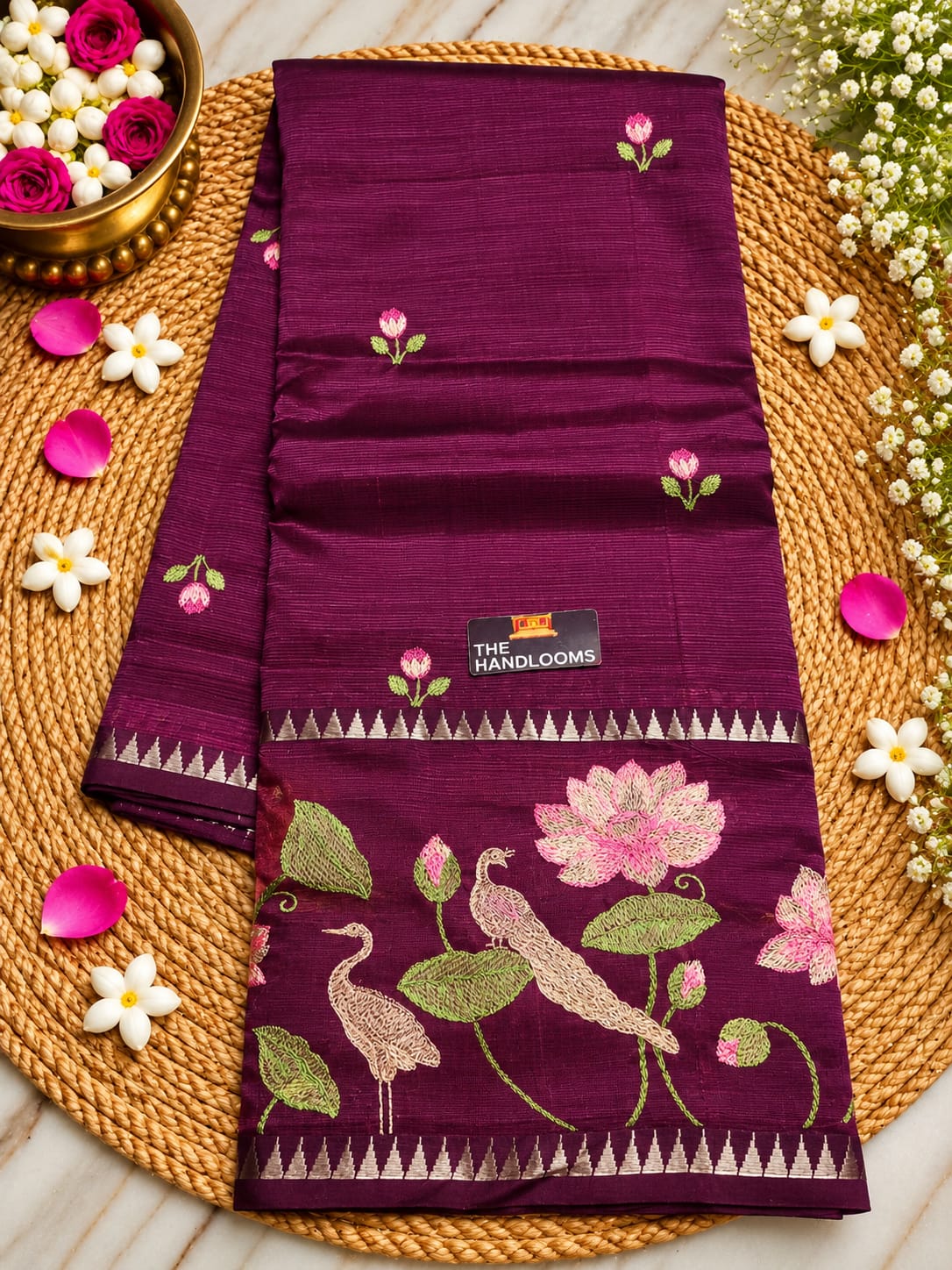 KCS Mangalagiri Pure Handloom Orginal Pattu By Cotton (orginal Handloom pattu sarees)