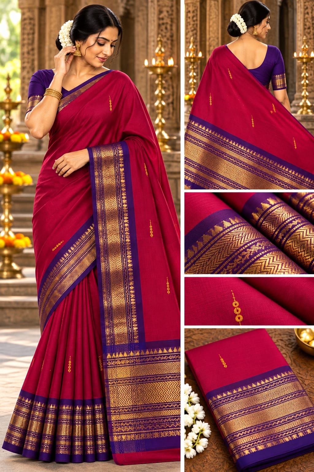 🧵 KCS KANCHI COTTON SARESS🧵