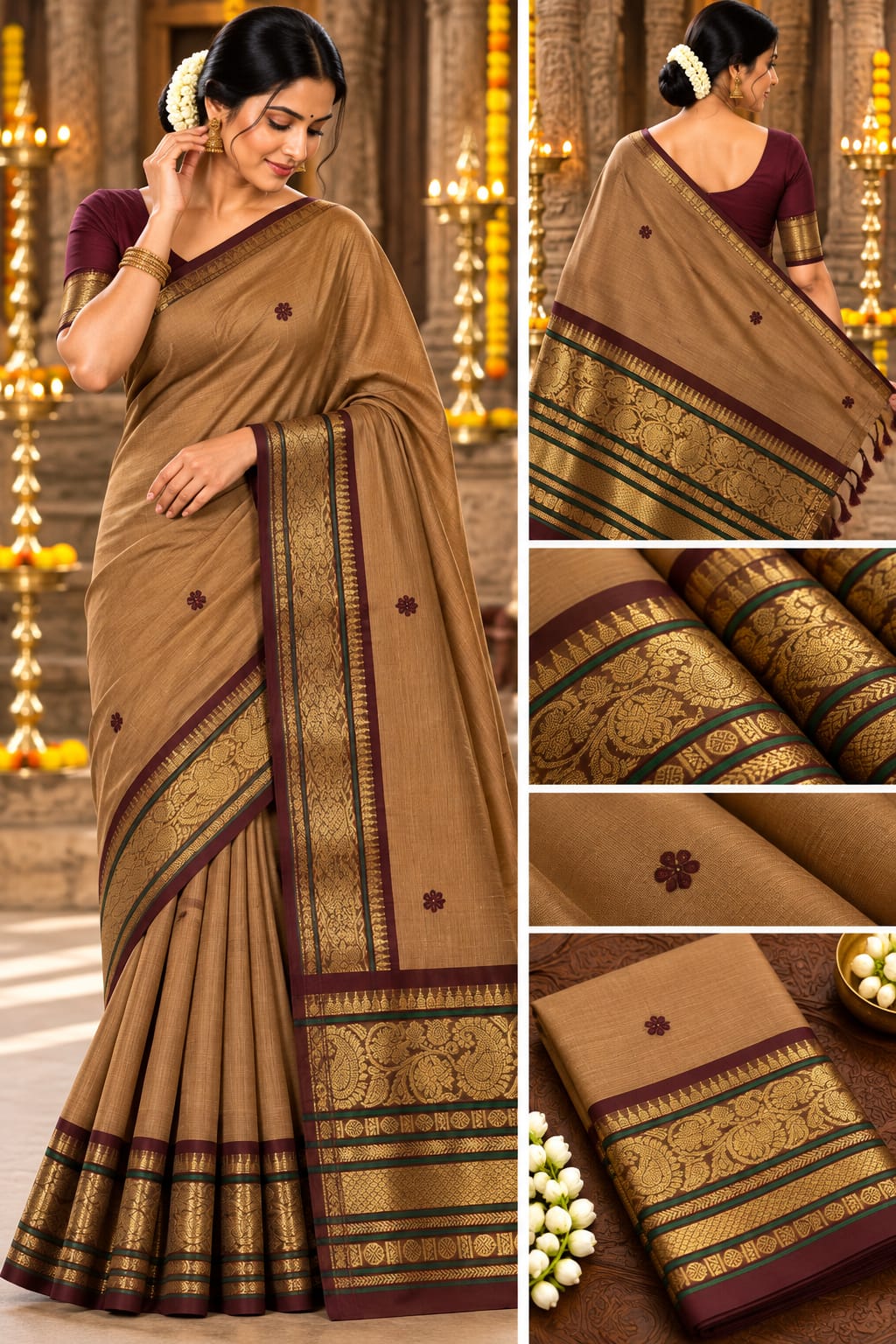 🧵 KCS KANCHI COTTON SARESS🧵