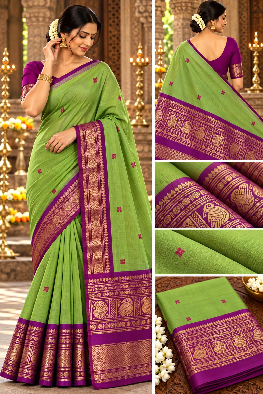 🧵 KCS KANCHI COTTON SARESS🧵