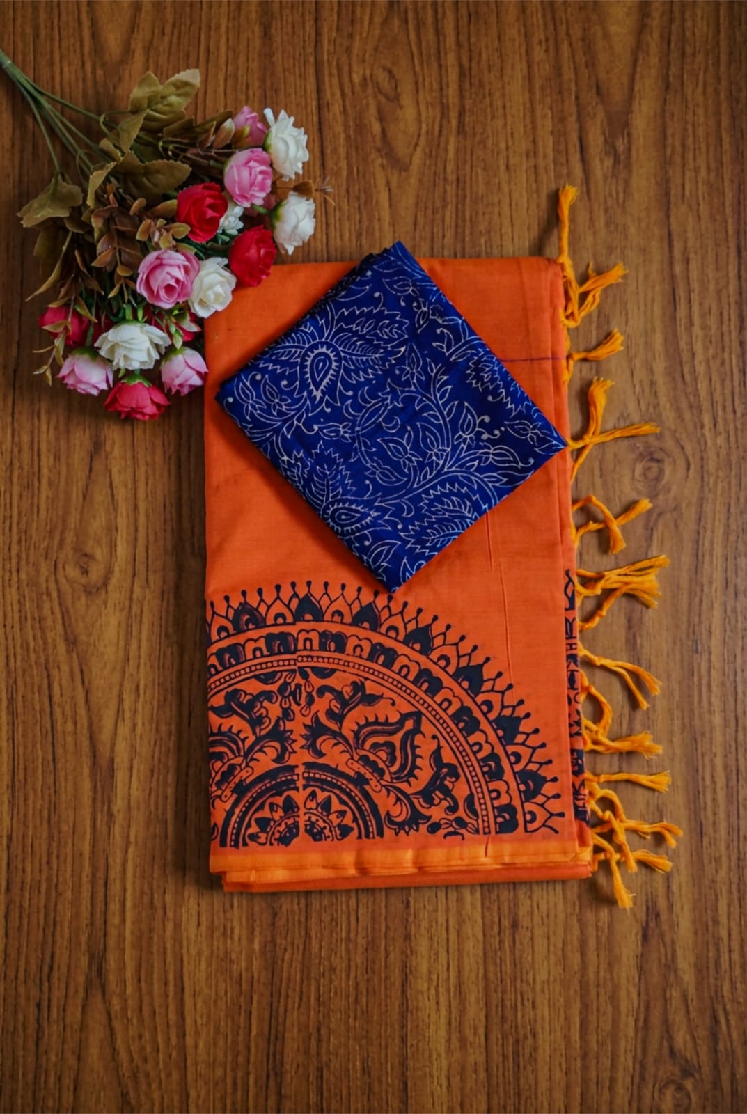 KCS Handloom Southcottonmix Saree's