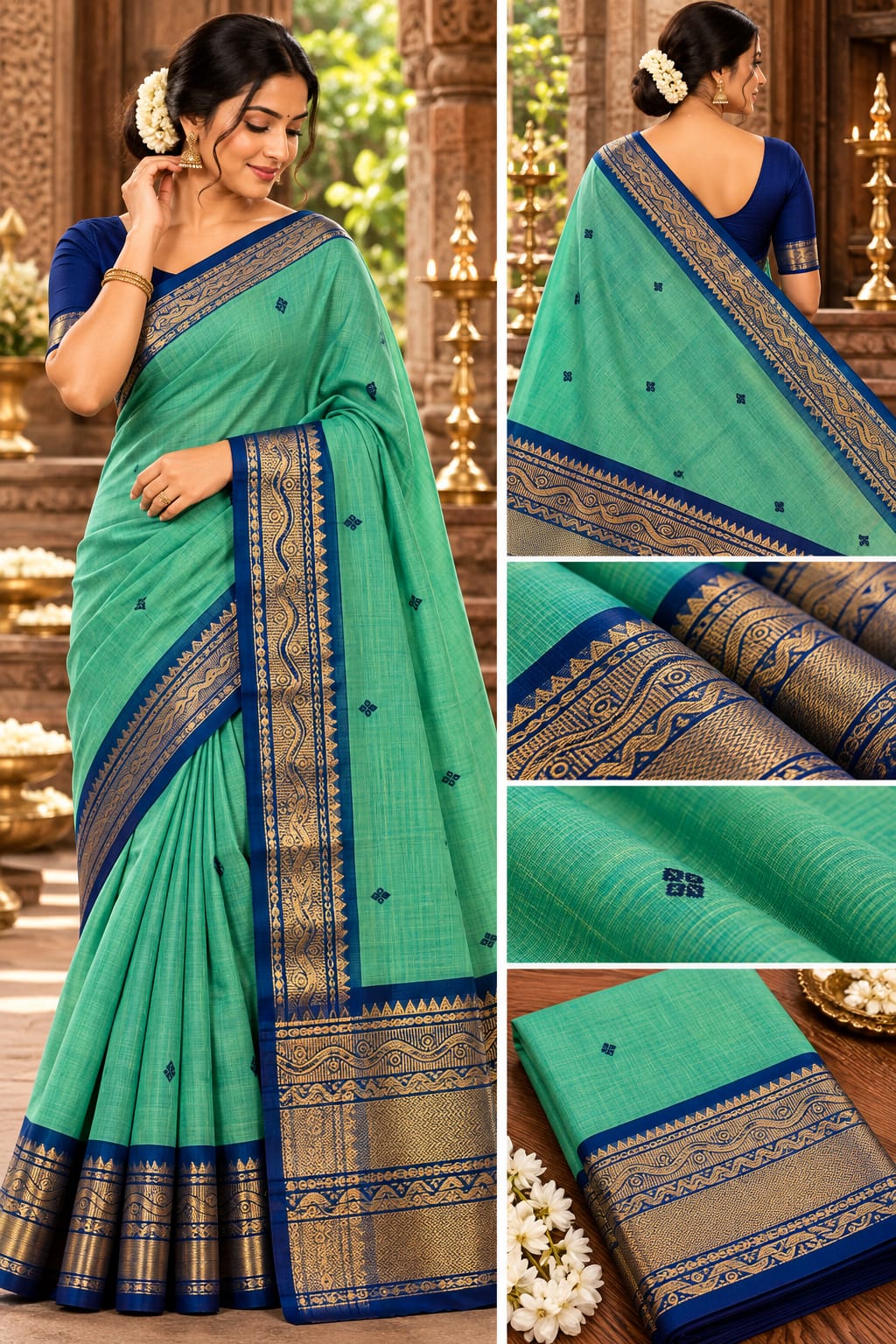 🧵 KCS KANCHI COTTON SARESS🧵