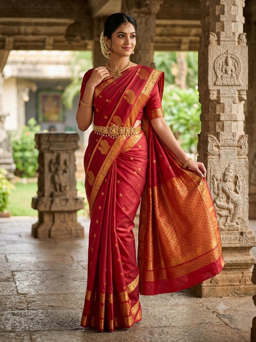 🍁 KCS kanchipuram Laxury Elite  Sarees🍁
