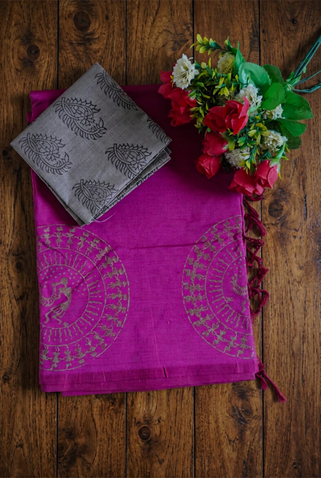 KCS Handloom Southcottonmix Saree's