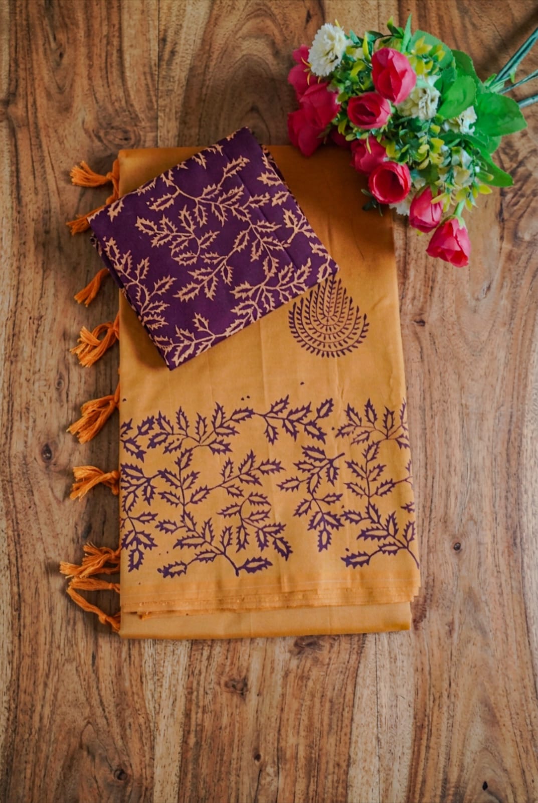 KCS Handloom Southcottonmix Saree's