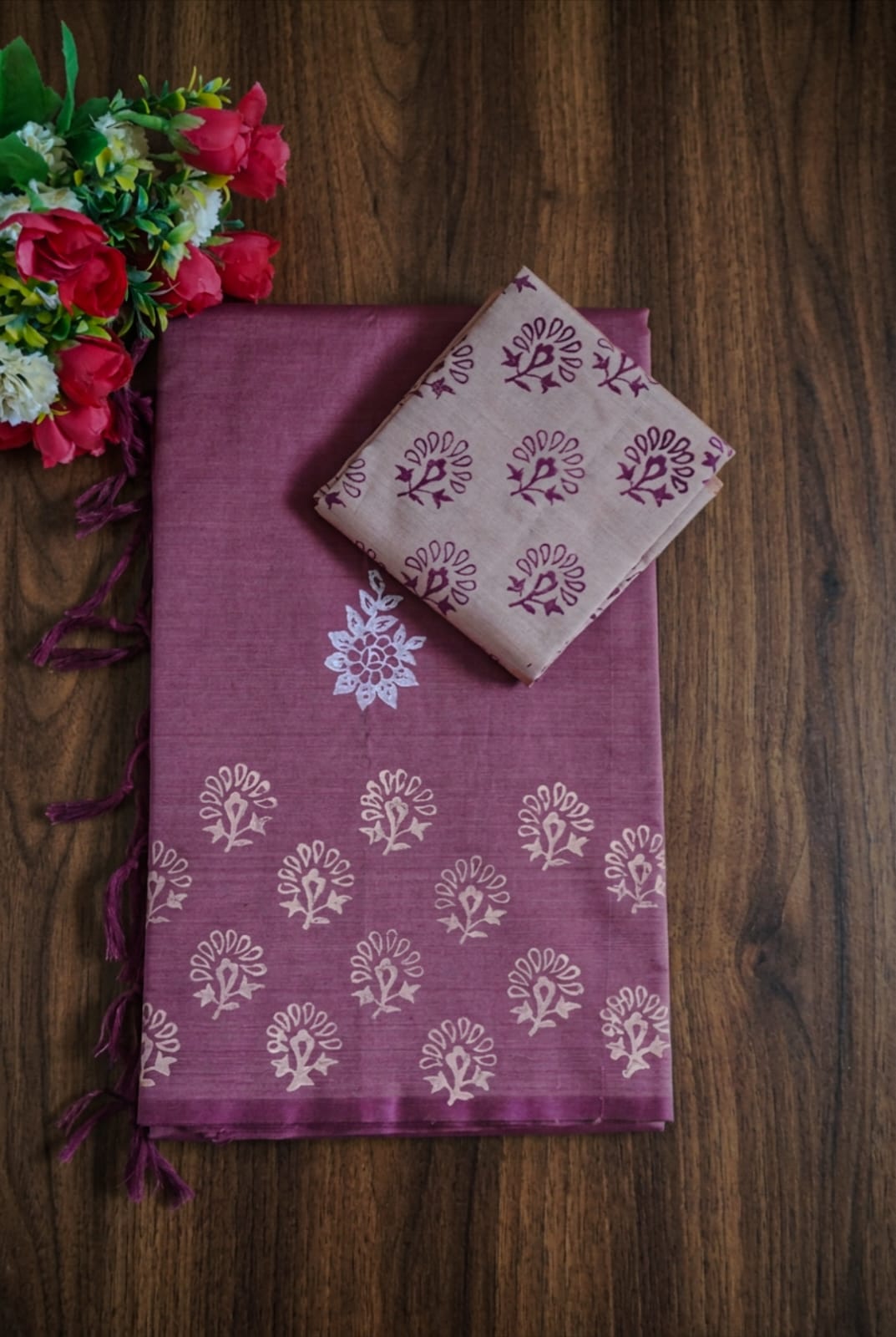 KCS Handloom Southcottonmix Saree's