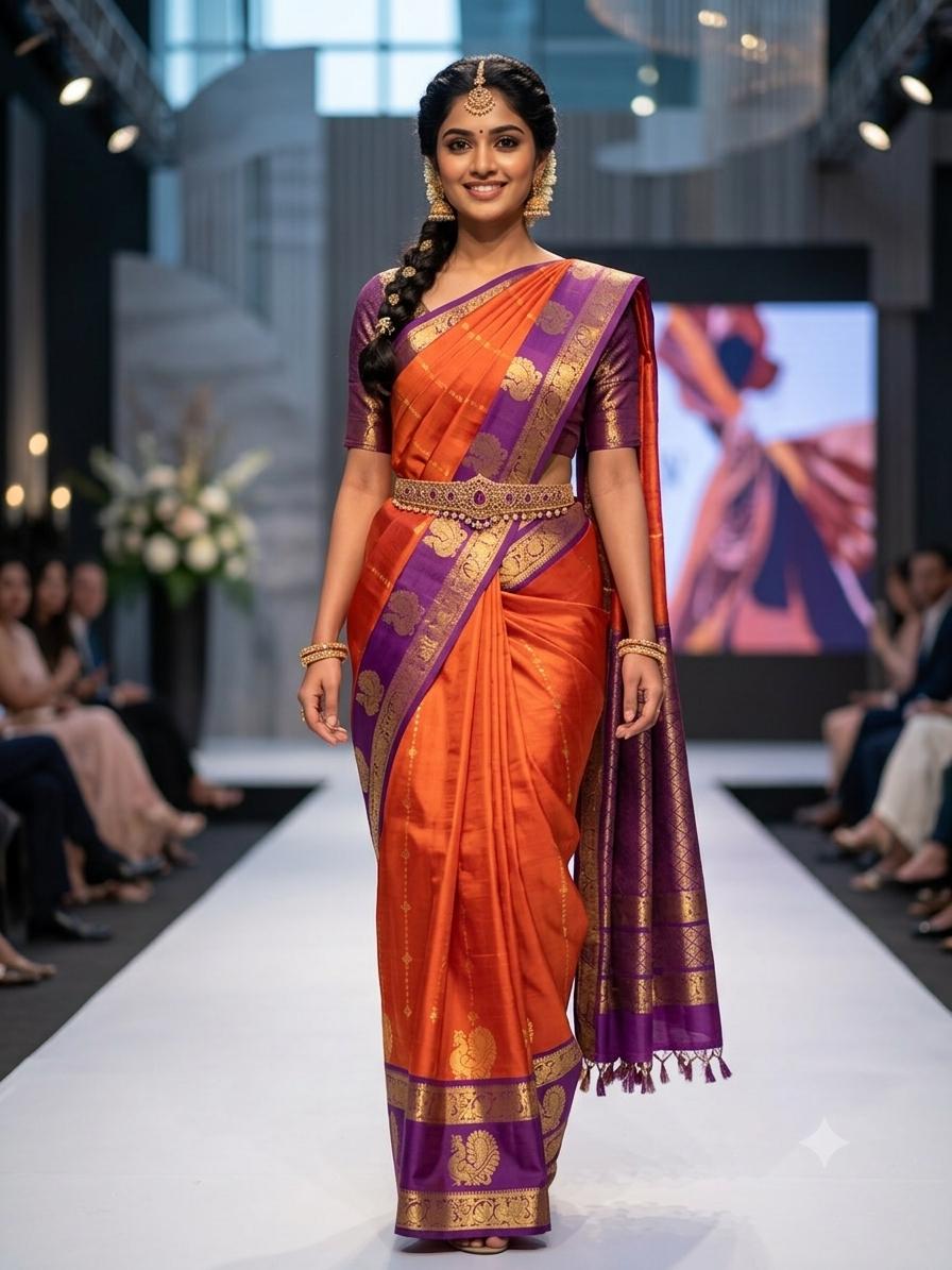 🍁 KCS kanchipuram Laxury Elite  Sarees🍁