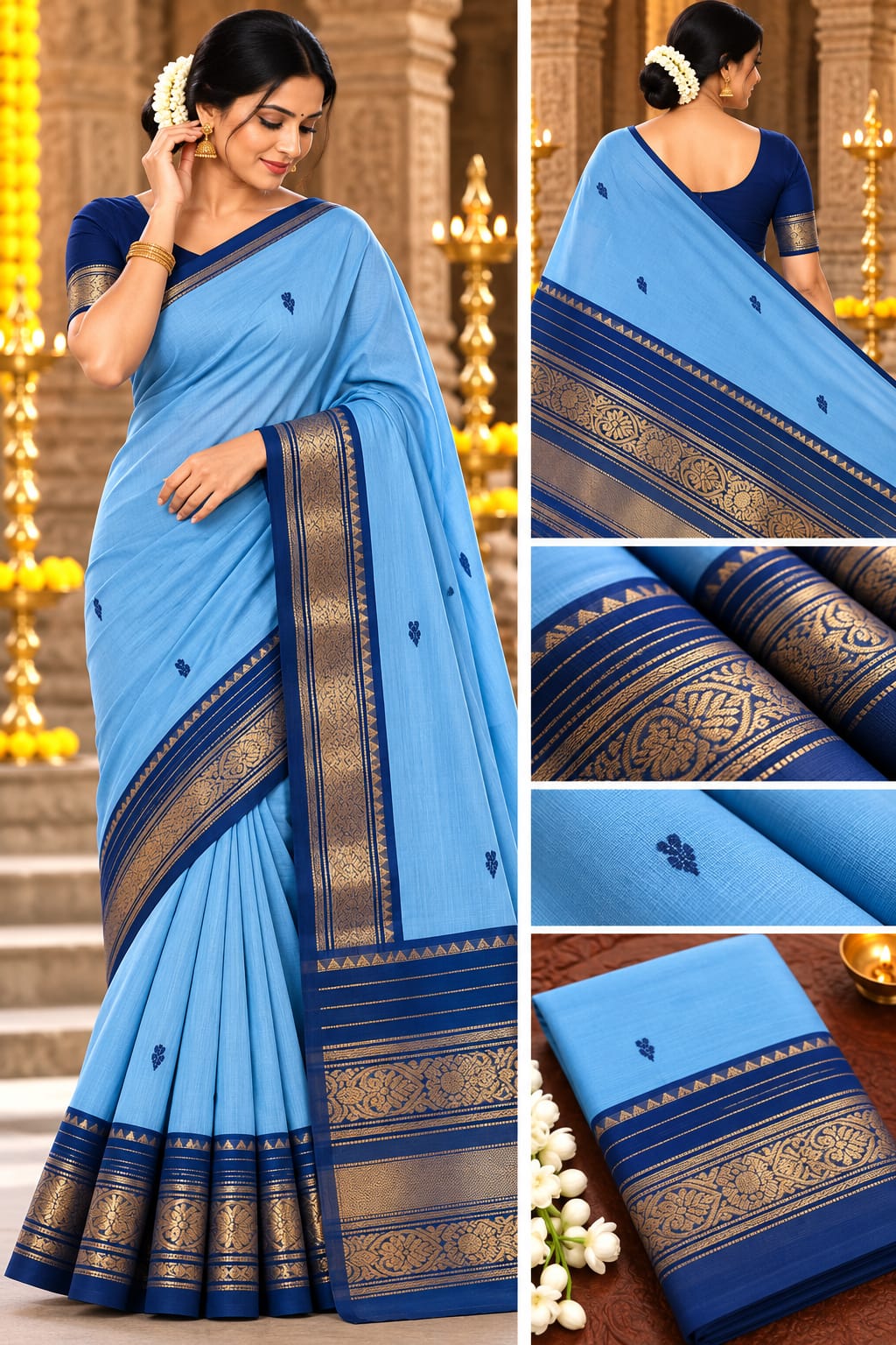 🧵 KCS KANCHI COTTON SARESS🧵