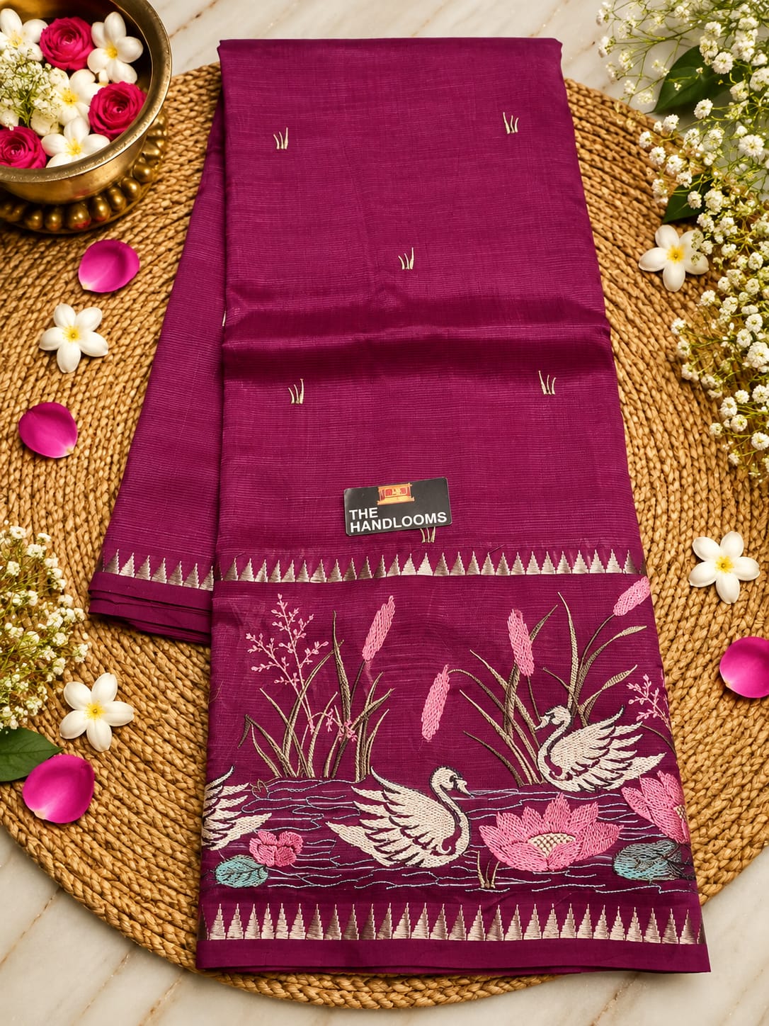 KCS Mangalagiri Pure Handloom Orginal Pattu By Cotton (orginal Handloom pattu sarees)