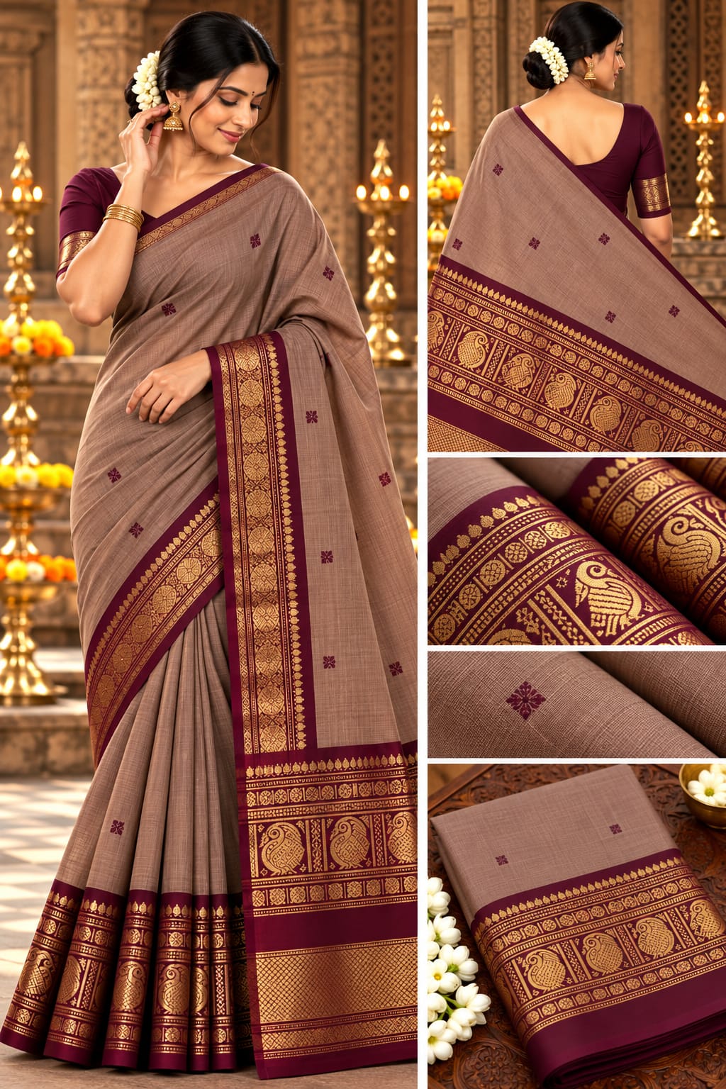 🧵 KCS KANCHI COTTON SARESS🧵