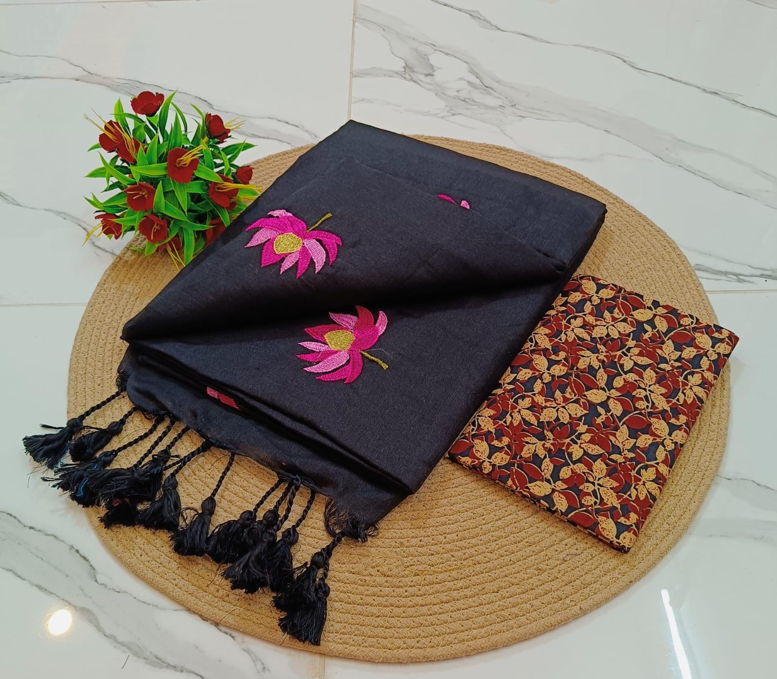 KCS Handloom Khadi Cotton  Saree