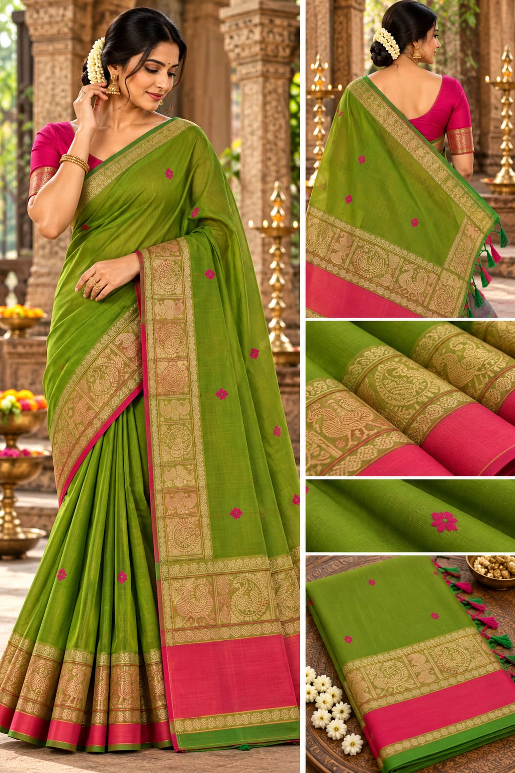 🧵 KCS KANCHI COTTON SARESS🧵