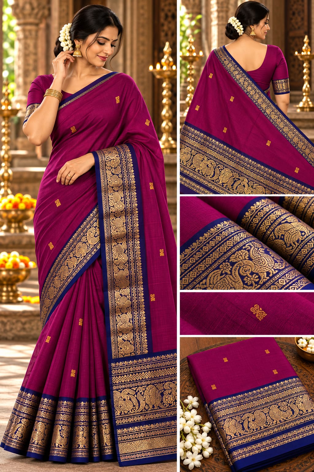 🧵 KCS KANCHI COTTON SARESS🧵