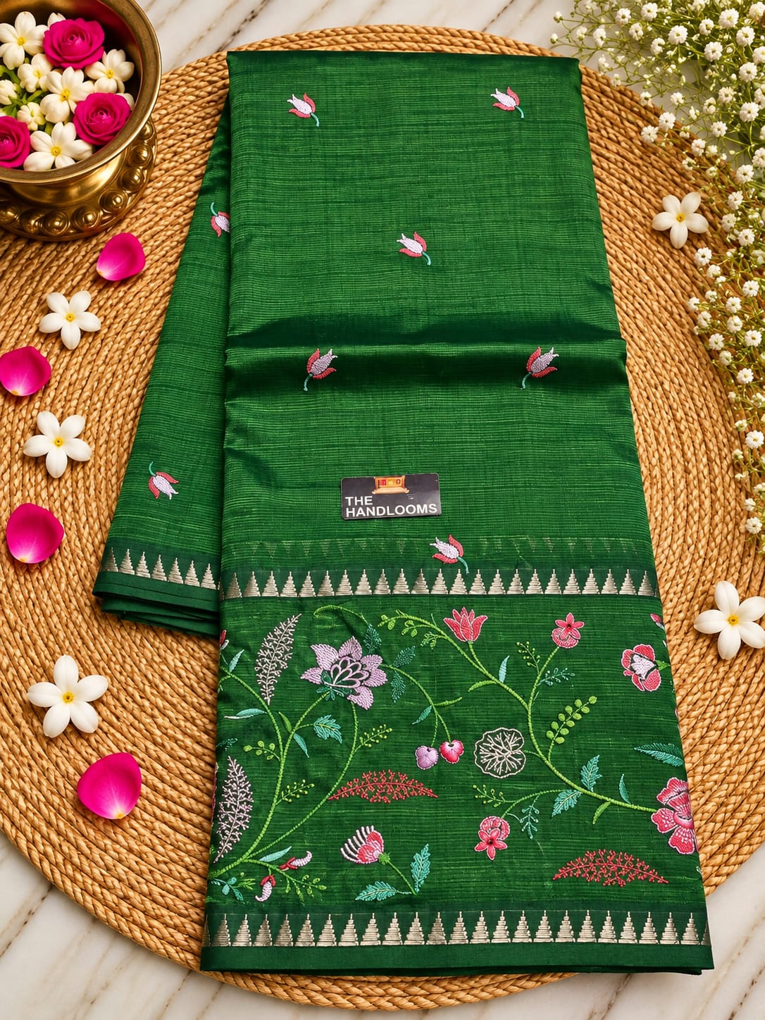 KCS Mangalagiri Pure Handloom Orginal Pattu By Cotton (orginal Handloom pattu sarees)