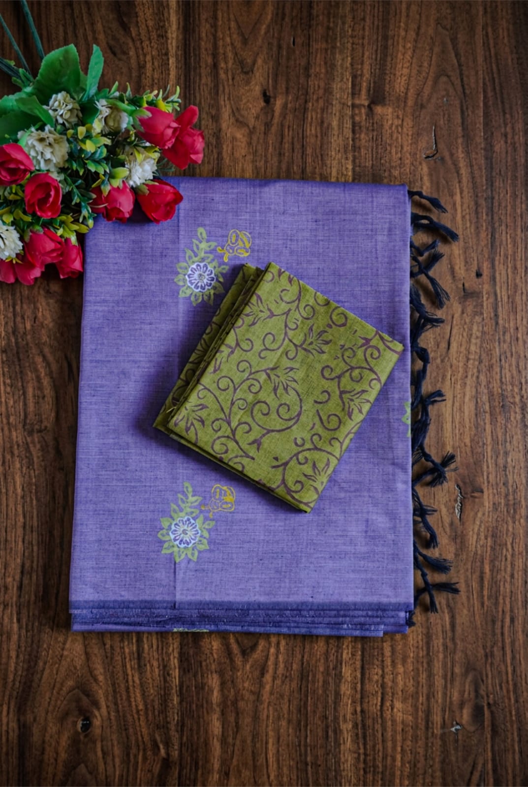 KCS Handloom Southcottonmix Saree's