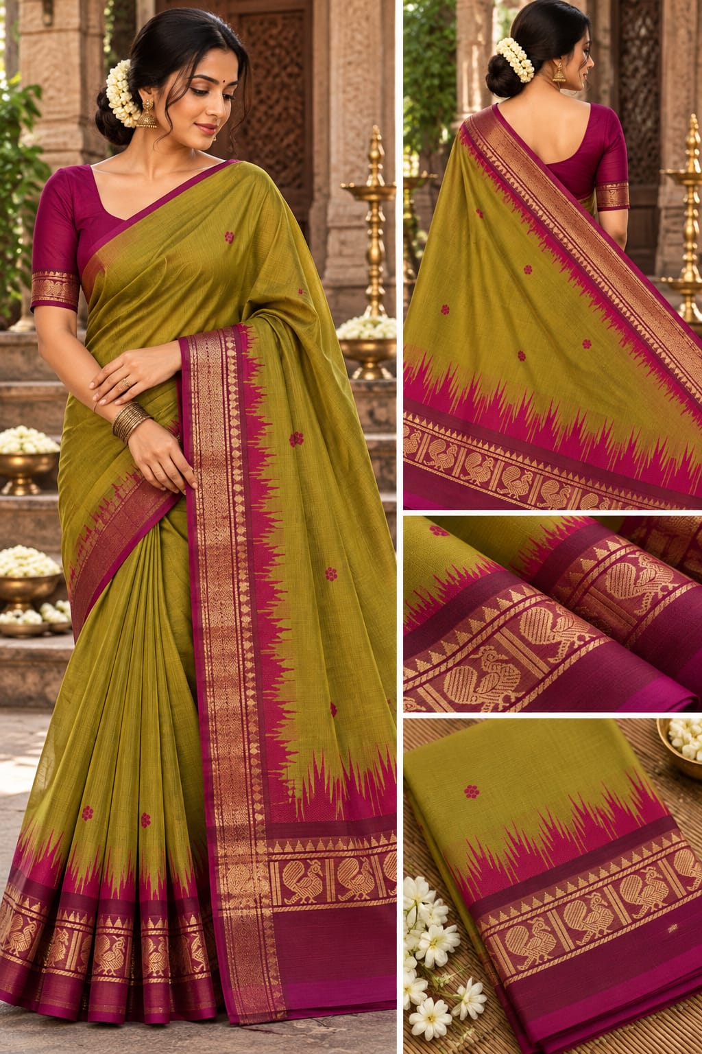 🧵 KCS KANCHI COTTON SARESS🧵