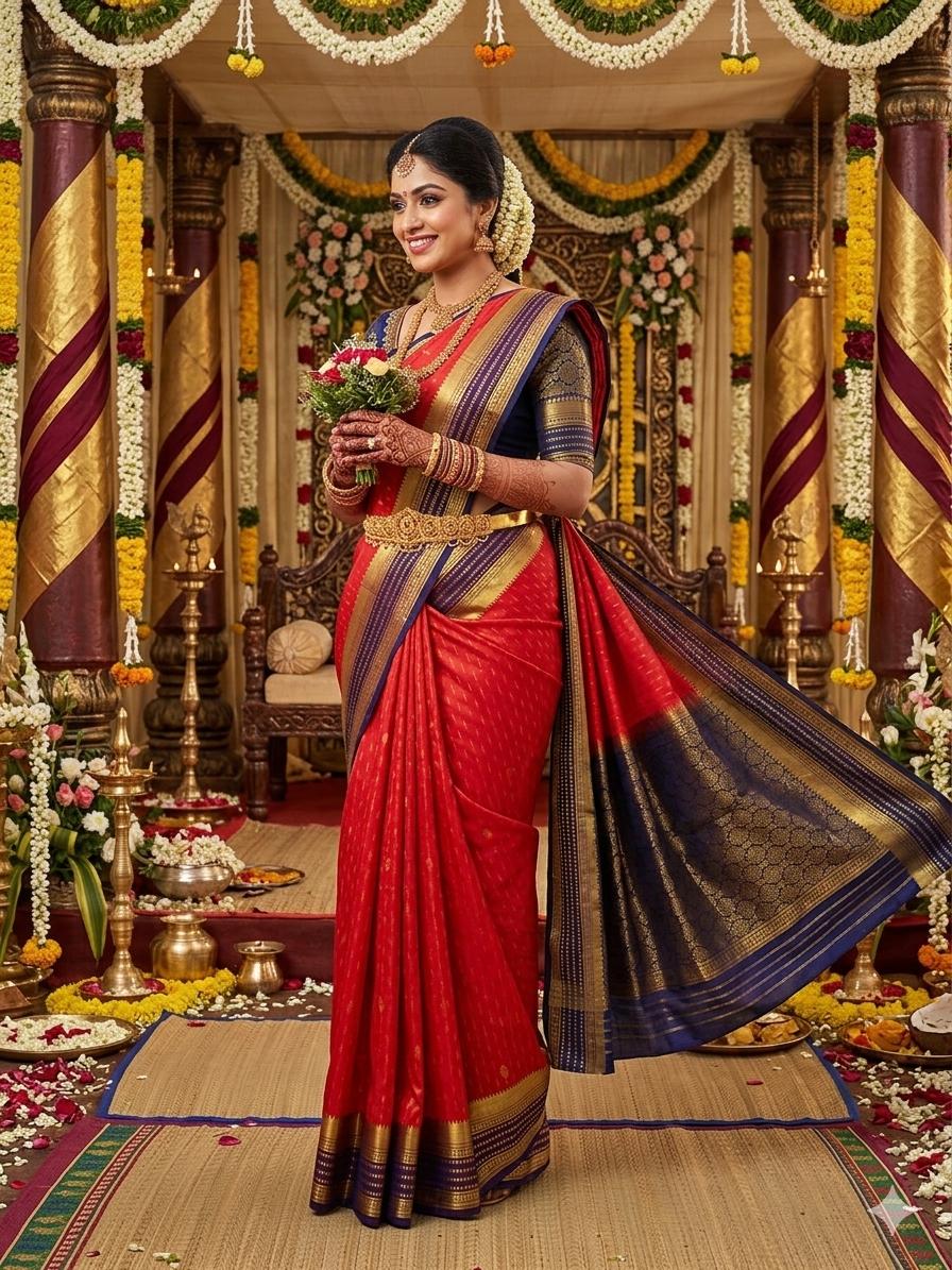 🍁 KCS kanchipuram Laxury Elite Sarees🍁