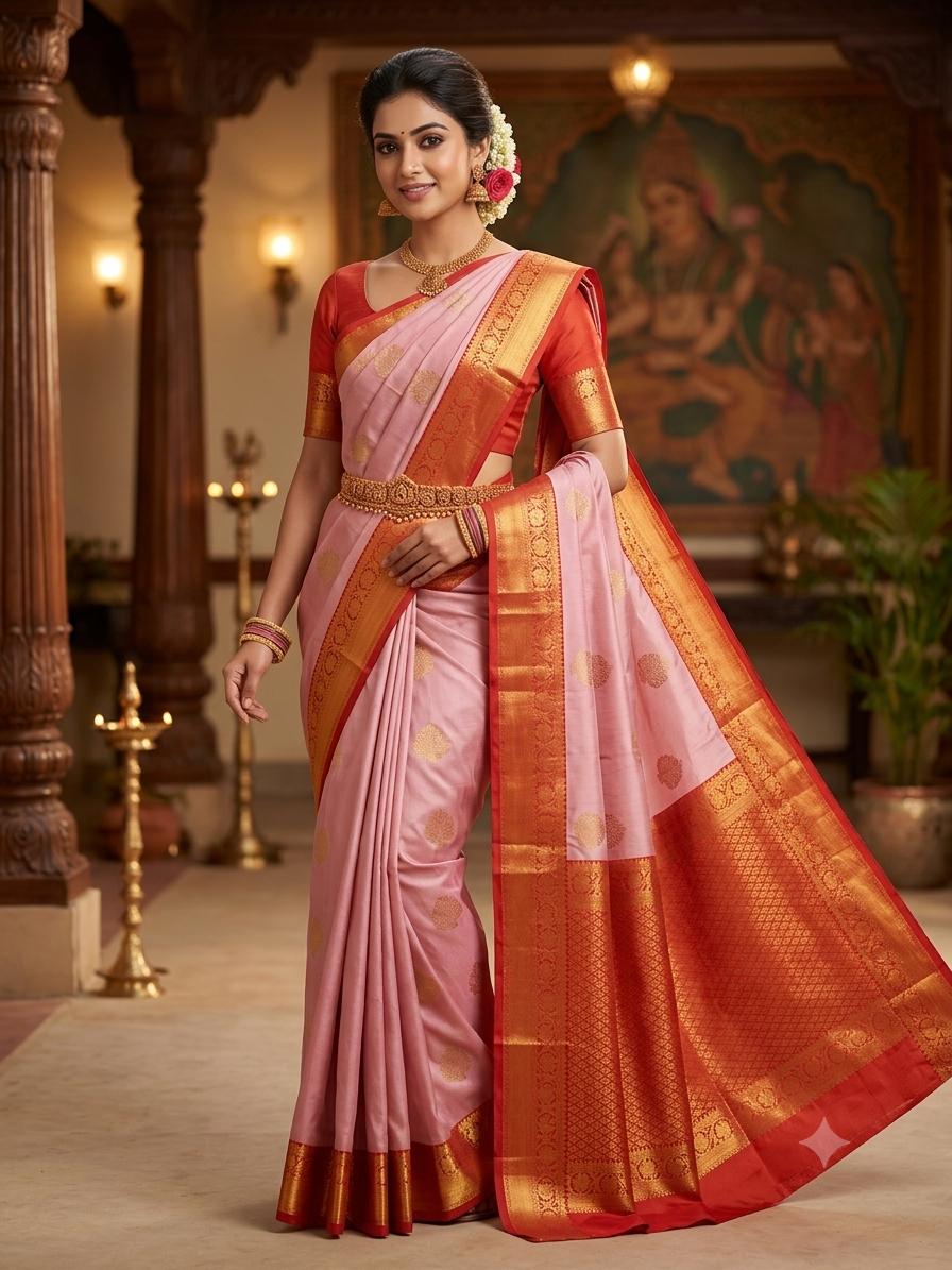 🍁 KCS kanchipuram Laxury Elite  Sarees🍁