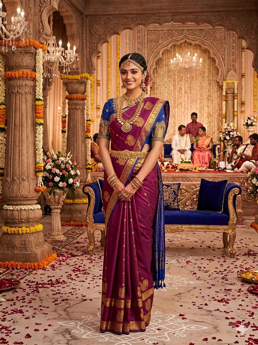 🍁 KCS kanchipuram Laxury Elite Sarees🍁