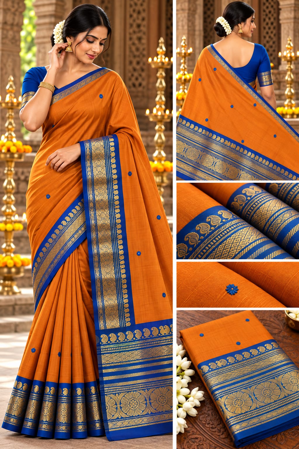 🧵 KCS KANCHI COTTON SARESS🧵