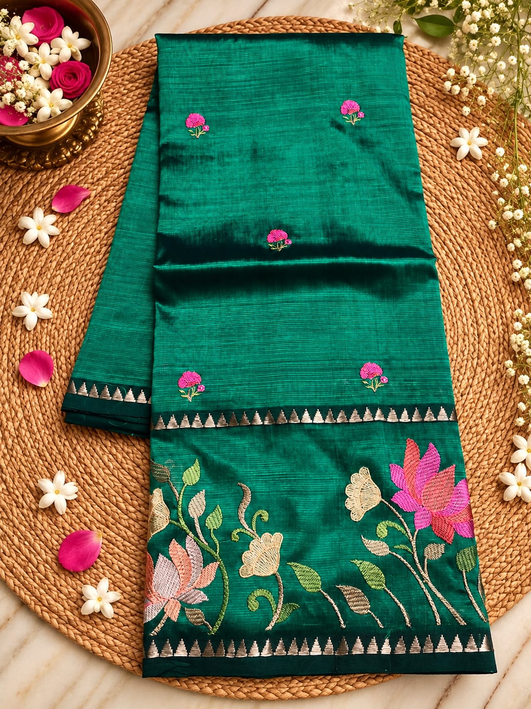 KCS Mangalagiri Pure Handloom Orginal Pattu By Cotton (orginal Handloom pattu sarees)