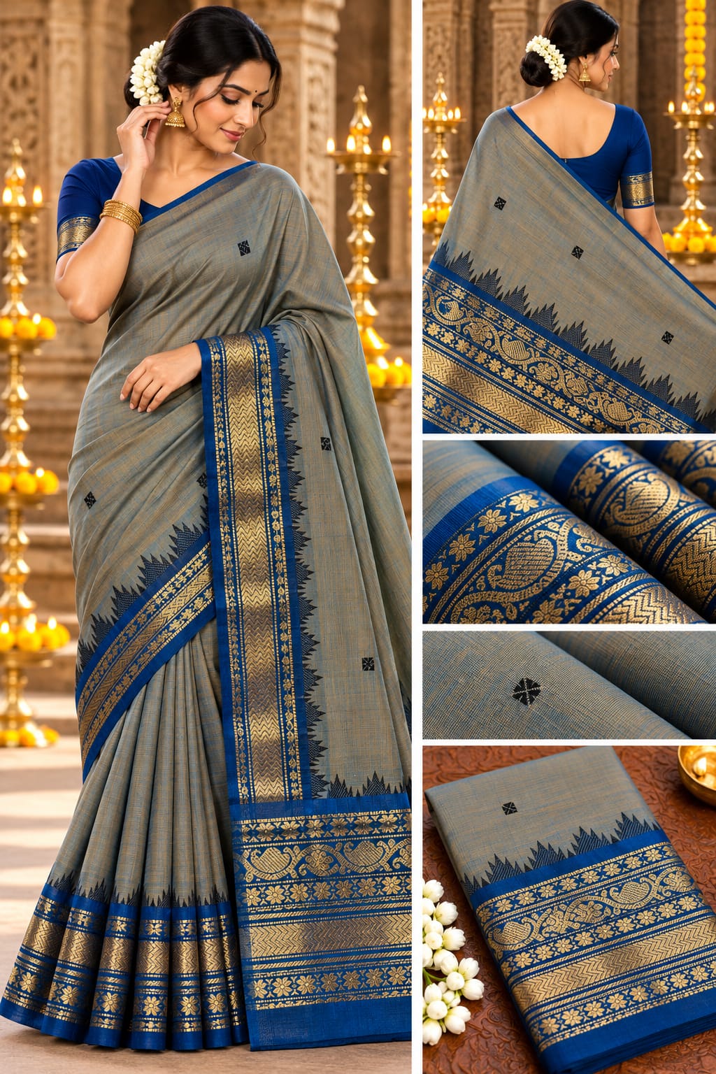 🧵 KCS KANCHI COTTON SARESS🧵
