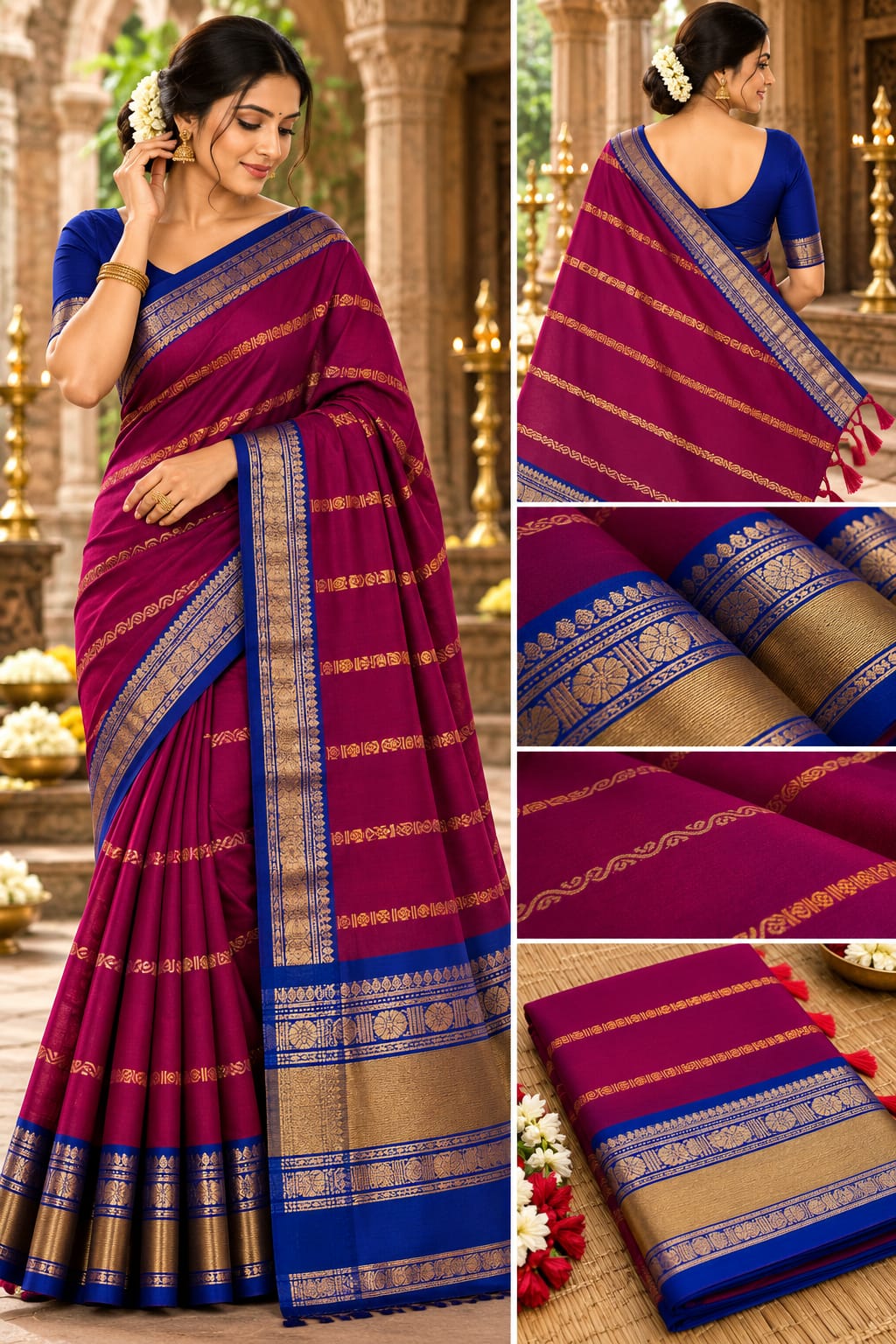 🧵 KCS KANCHI COTTON SARESS🧵