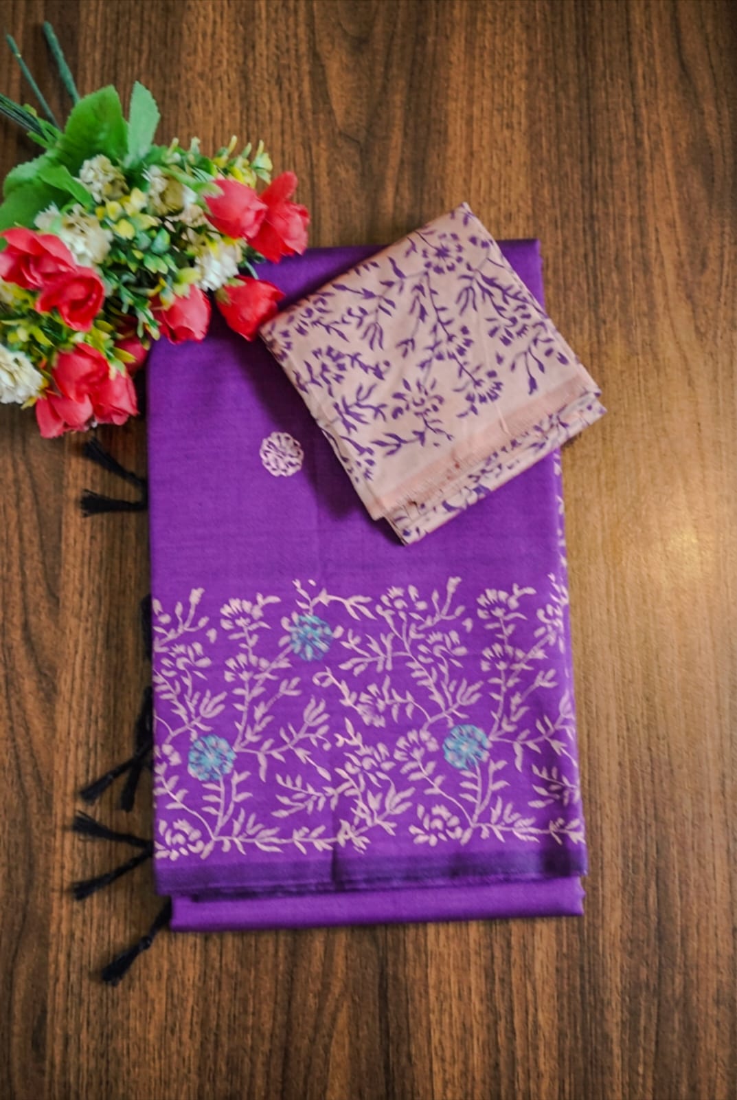 KCS Handloom Southcottonmix Saree's