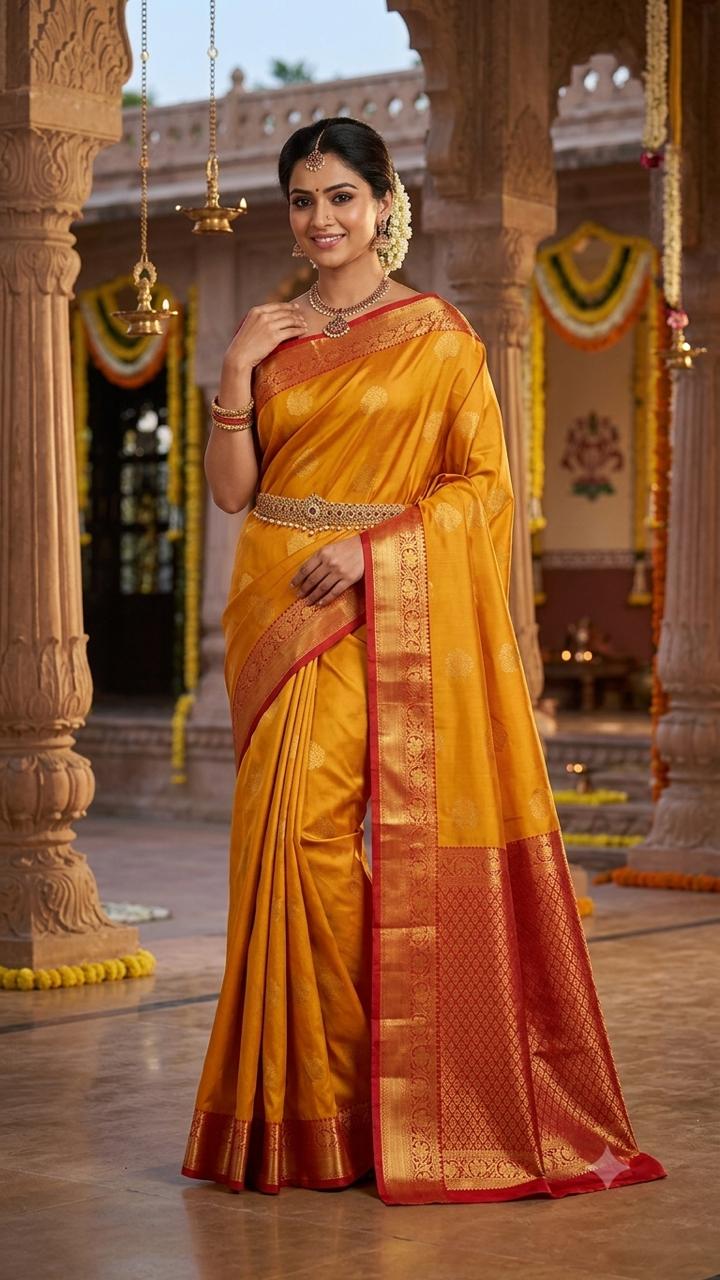 🍁 KCS kanchipuram Laxury Elite  Sarees🍁